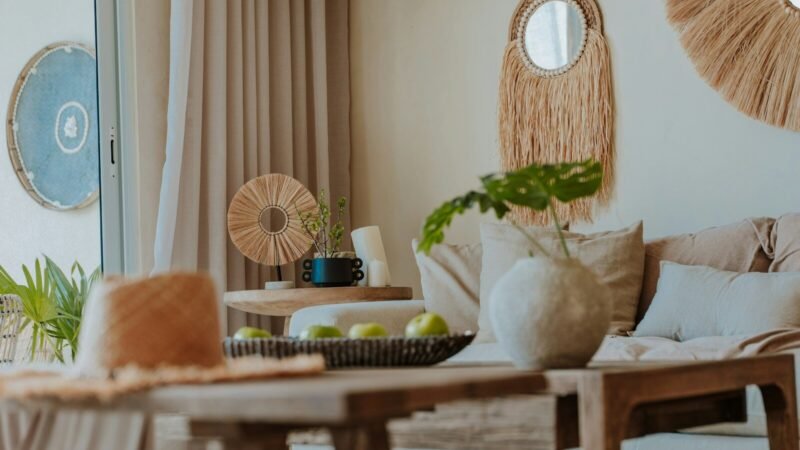 Décorer avec des matériaux naturels pour une ambiance chaleureuse chez soi
